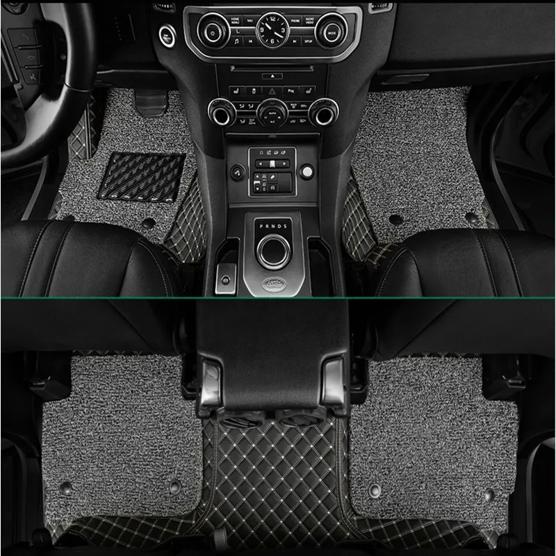 High quality! Custom special car floor mats for Mercedes Benz GLS X167 2020 6 7 seats waterproof double layer car carpets