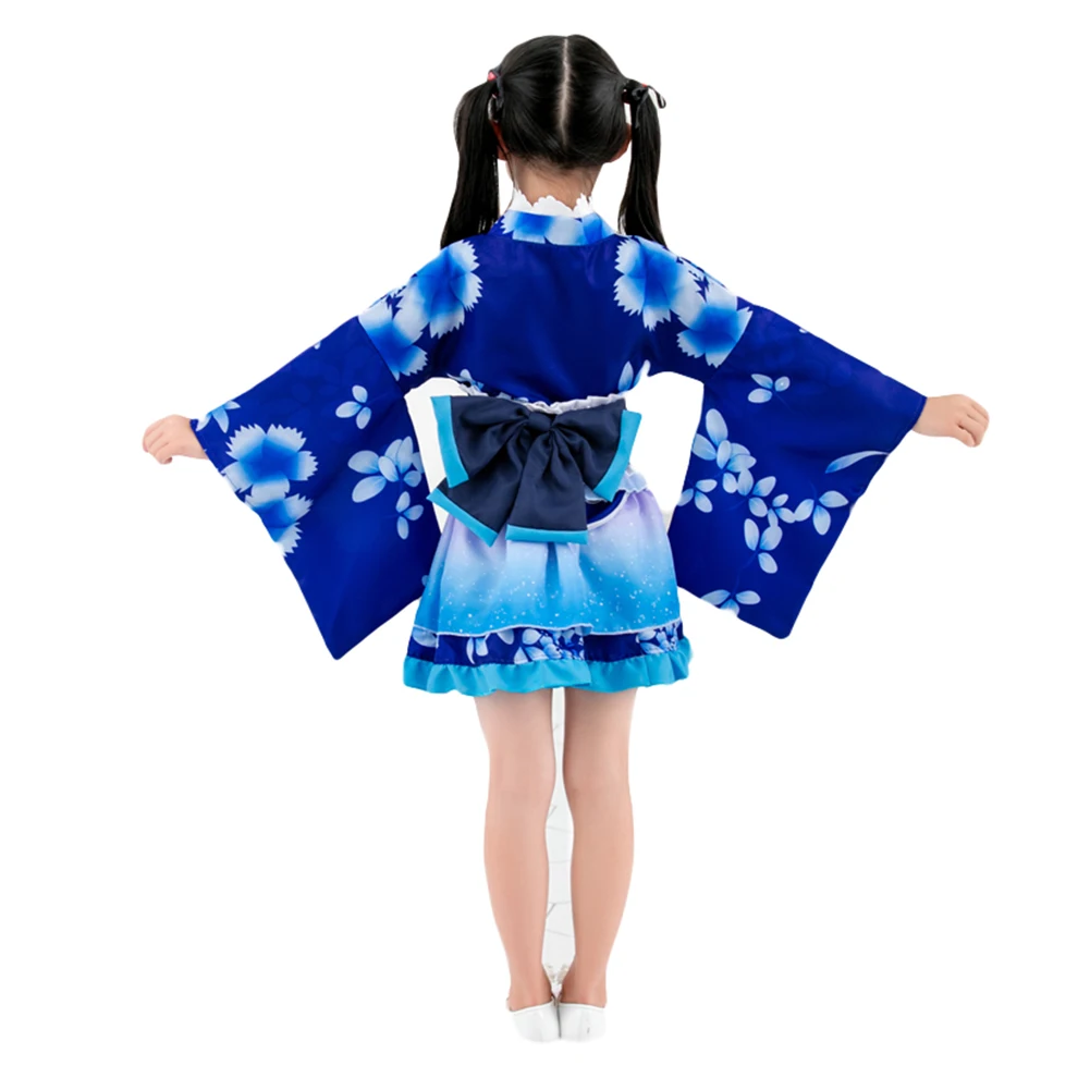 ELBCOS Lovelive Nozomi Summer Festival Awaken GokuRakuJoudo Maki Nishikino Sonoda Umi Costumes Kimono Suit