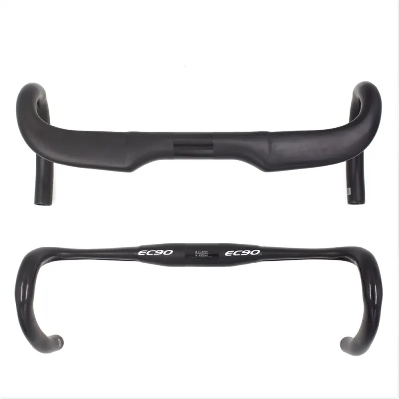 2020 New EC90 Bike Carbon Road Handlebar Bicycle Handlebars 31.8mm*400/420/440 Drop Bar Carbon Aero Handlebars