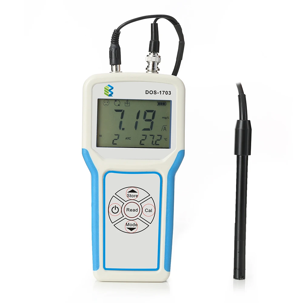 Water Analysis Portable Dissolved Oxygen Meter DOS-1703 Oxygen Measuring Meter