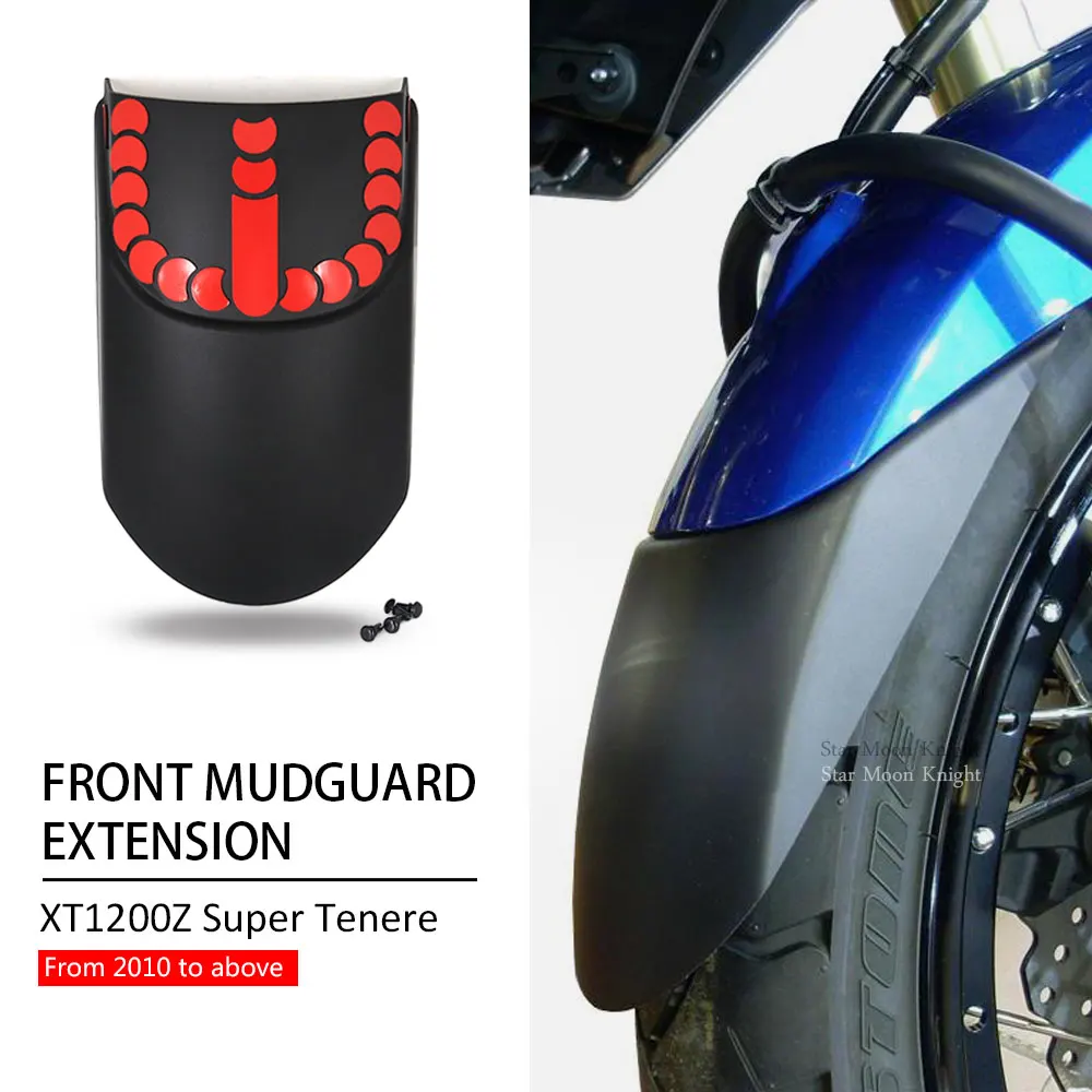 For Yamaha super tenere 1200 XTZ XT 1200 Z XT1200Z XTZ1200 SUPER TENERE 2010-2018 Front Mudguard Fender Rear Extender Extension