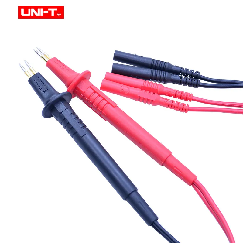 Imagem -05 - Uni-t-four Wire Test Leads Ut-l46 Sonda Vermelha e Preta Sonda de Teste Ut620a Ut620b