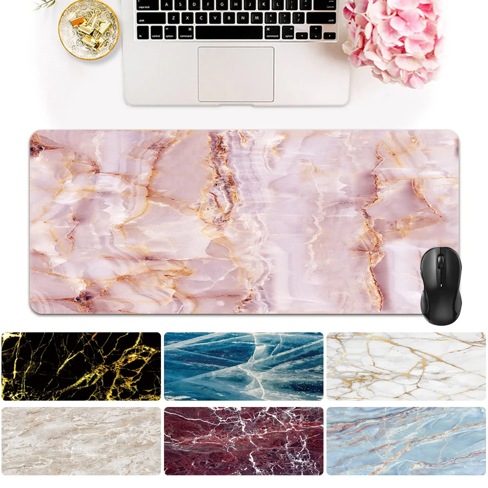 

Office Game Mousepad Desktop Computer Mouse Pad Anti-slip High Quality Pu Leather with Locking Edge Mouse Mat