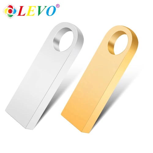 Unidad Flash USB de Metal de alta velocidad, pendrive de 16GB, 32GB, 64GB, 128GB, 256GB, lápiz de memoria 2,0, resistente al agua