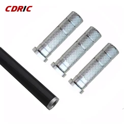 30pcs Aluminum Seat Shaft Arrowhead Connectors Fit ID 5.8/6.2/7.6/8.8mm Insert Carbon Shaft Archery Screw Broadhead Adapter