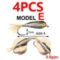 4 piezas E