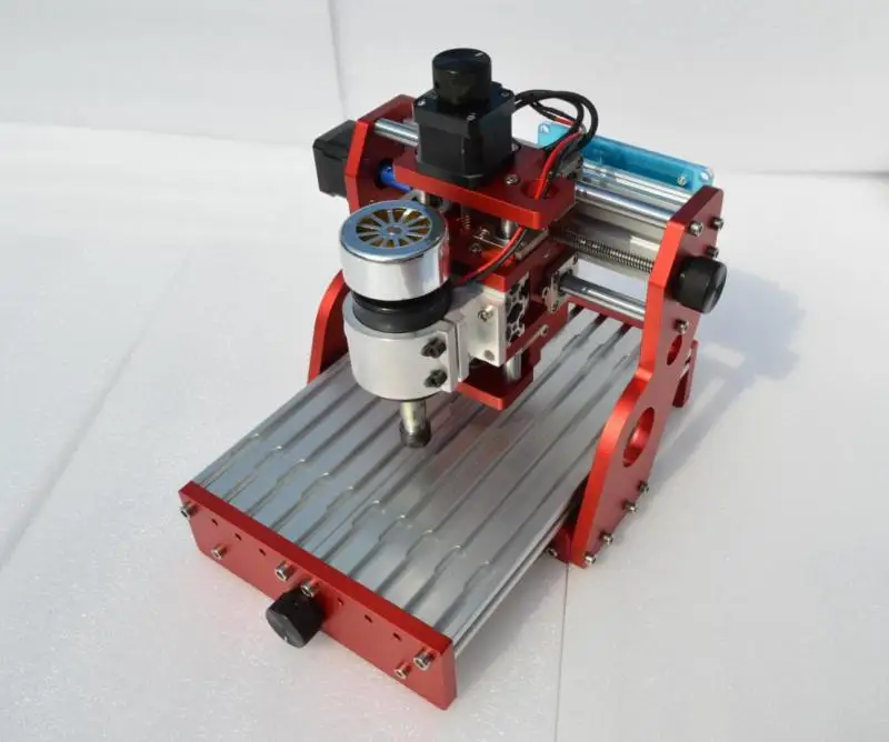 CNC1419 แผ่นมาตรฐานโลหะเต็มรูปแบบเดสก์ท็อปขนาดเล็กเครื่องแกะสลักโลหะ Cnc เครื่องแกะสลัก 220V