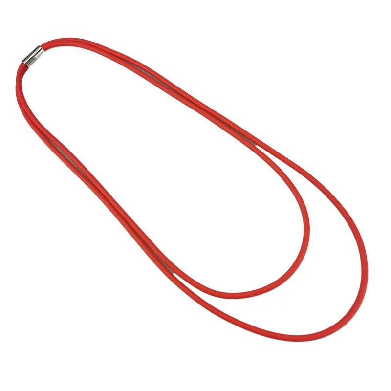 UKEBAY New Choker Necklaces Women Handmade Simple Chain Rubber Necklace Elasticity Rope Short Sweater Necklace Festival Jewelry