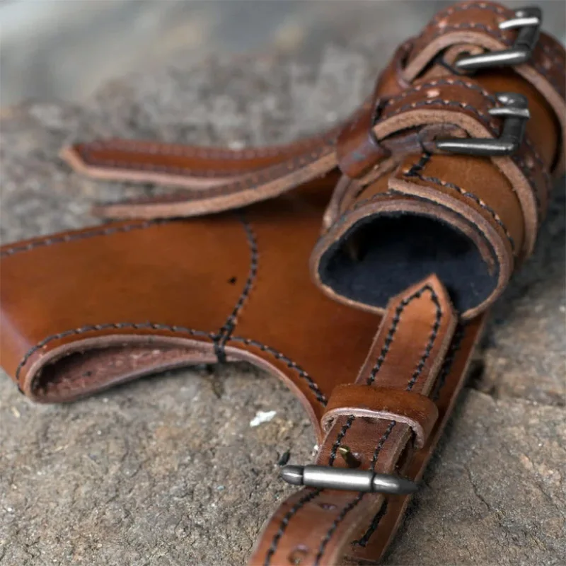 Medieval Belt Sword Holder Leather Sheath Scabbard Frog For Men Knight Weapon Costume Larp Accessory Steampunk Waist Holster Kit