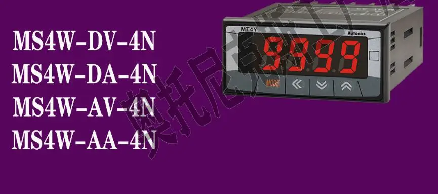 Autonics Panel Table MS4W-DV-4N MS4W-DA-4N MS4W-AV-4N MS4W-AA-4N