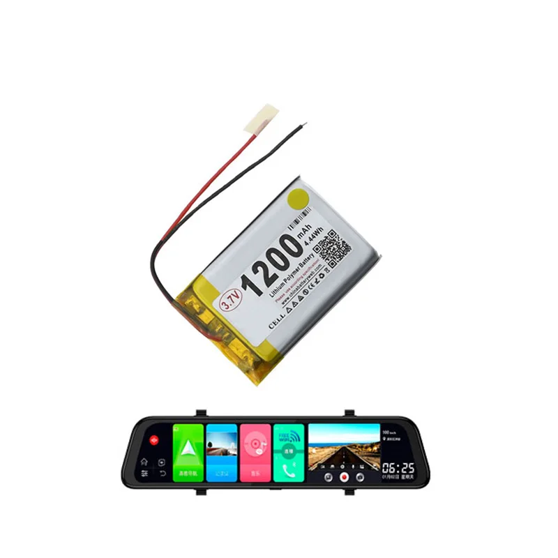 Rechargeable 1200mAh Battery For JADO D520  Car Driving Rearview mirror Accumulator AKKU