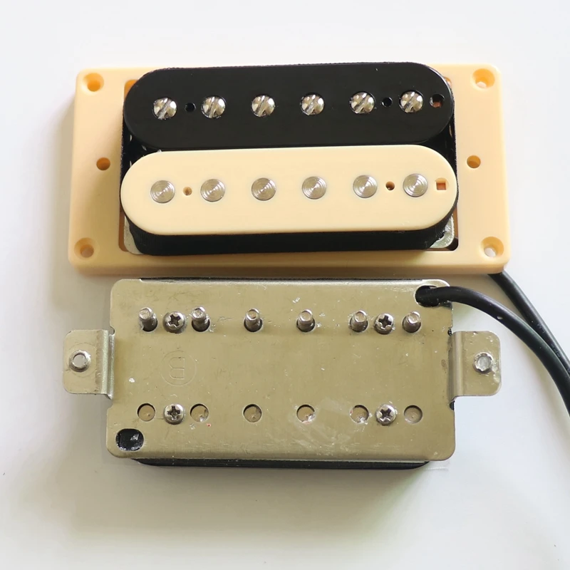 Donlis Powerful midrange rock sound Nickel Silver Baseplate Guitar Humbucker Pickups With Ceramic Magne