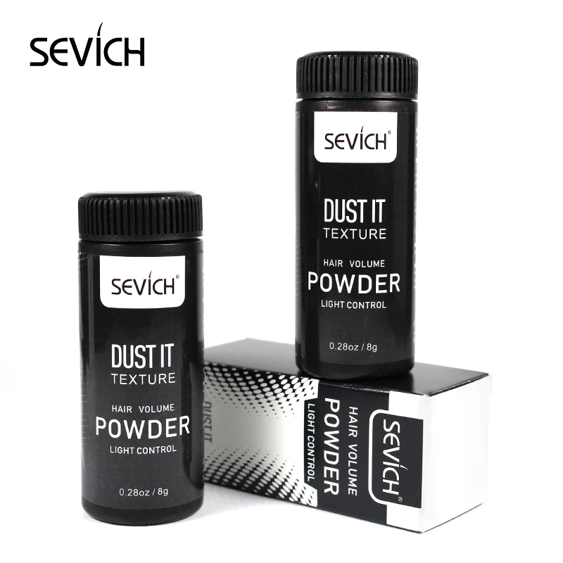 Sevich 8g Hair Mattifying Powder For Light Control Hair Styling Unisex Dust it Texture Hair Volume Powder