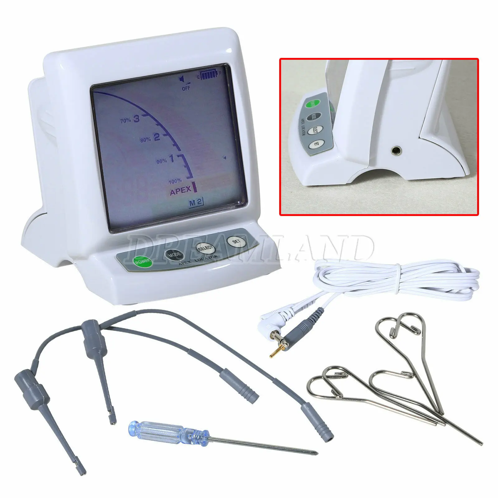 Dental Endodontic Apex Locator Root Canal Finder Measure Equipment J2 Device / File Hook Accessory