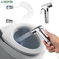 Shower Head Nozzle Spray Gun with Telephone Shower Hose Handheld Bidet Toilet Sprayer Bathroom Cleaning Tools
