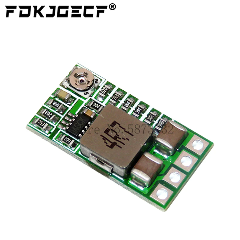 Mini DC-DC 12-24V To 5V 3A Step Down Power Supply Module Voltage Buck Converter Adjustable 97.5% 1.8V 2.5V 3.3V 5V 9V 12V