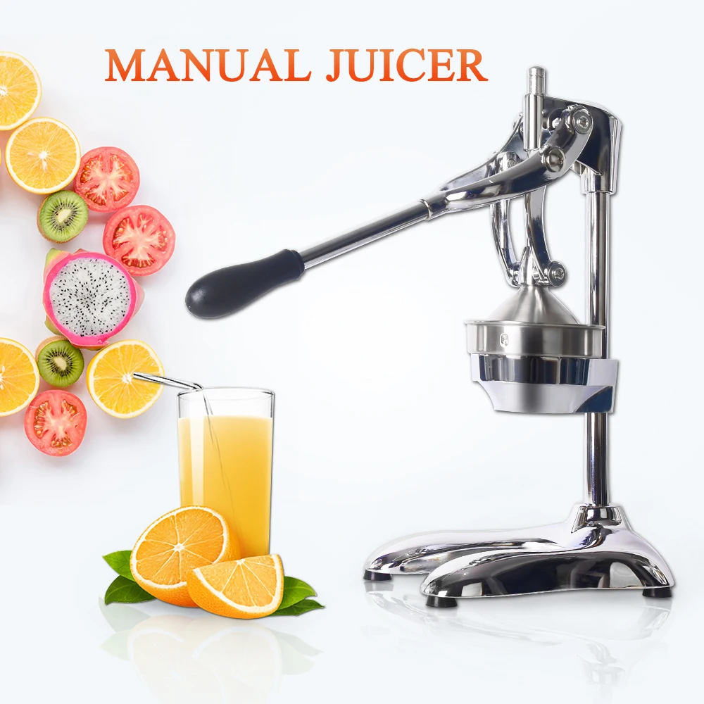 

Manual Juicer Squeezer Thicken Stainless Steel Orange Lemon Citrus Squeezer Hand Press Juice Tools Fruit Processor Machine DIY