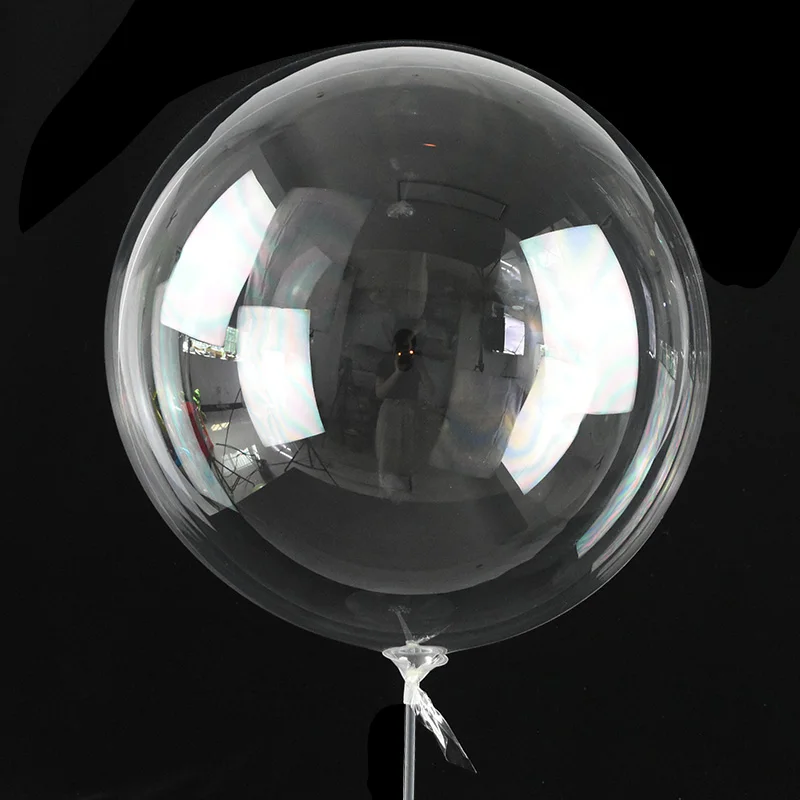 10Pcs 10-24inch PVC No Wrinkle Bobo Transparent Clear Balloons Wedding Party Decor DIY Helium Balloons Festival Party Supplies