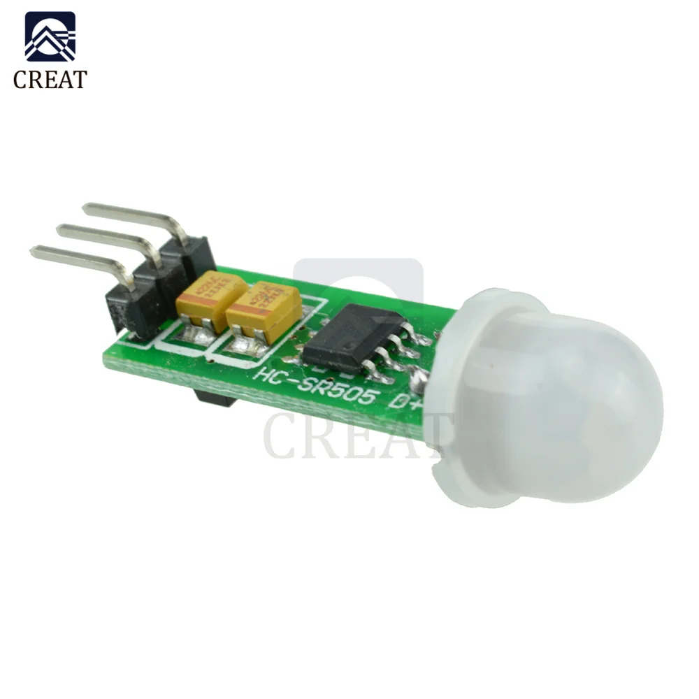 HC-SR505 SR505 Mini módulo de detección para placa Arduino, módulo de Sensor humano corporal, modo de detección, interruptor de Sensor Mini cuerpo nuevo