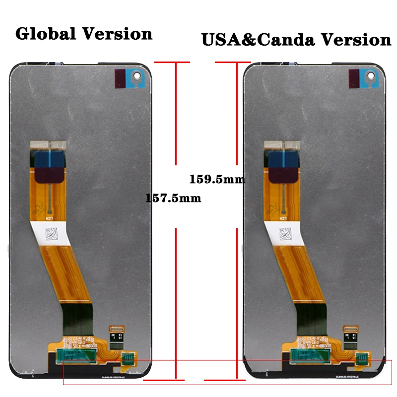 High Quality For Samsung  M11 LCD SM-M115F SM-M115M LCD Display Touch Screen Digitizer Glass Assembly For Samsung m11 Display