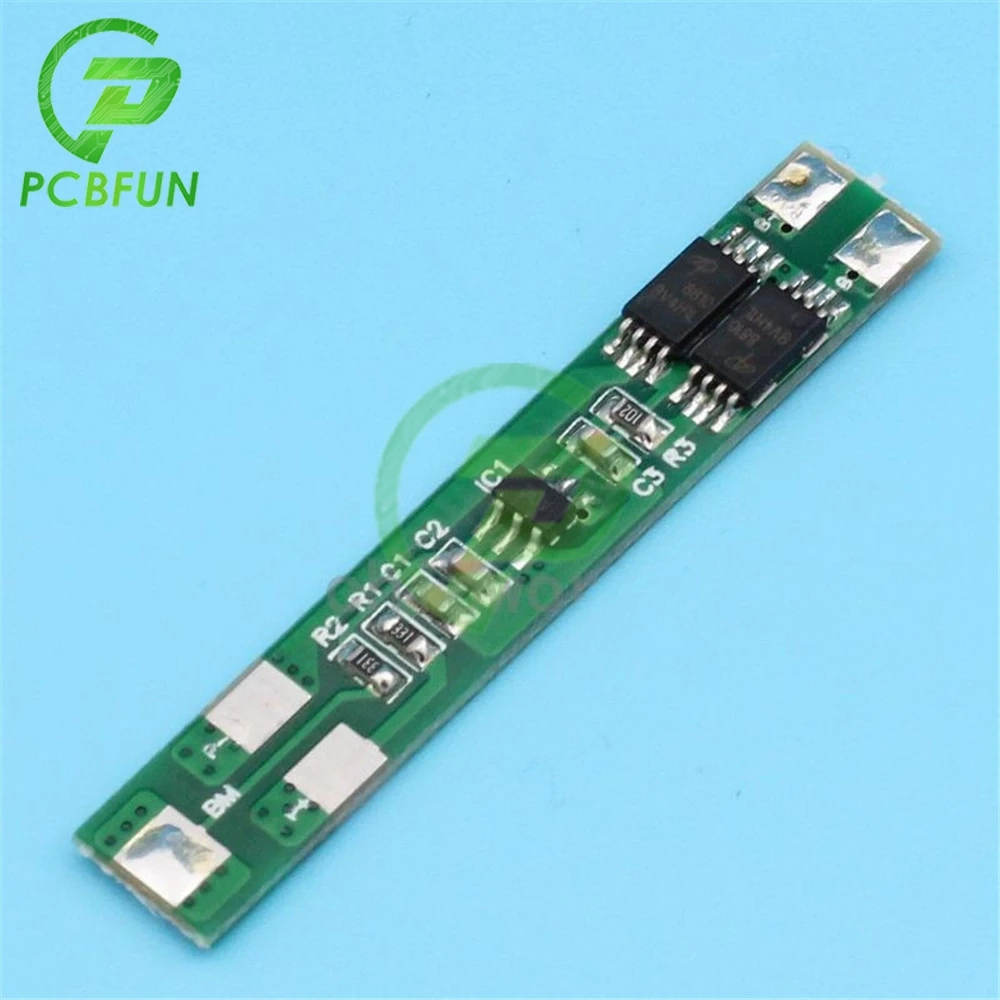 7.2V 6A 2S Dual MOS Polymer Lithium Battery Protection Board  Overcharge Overcurrent Short Circuit Protection Automatic Recovery