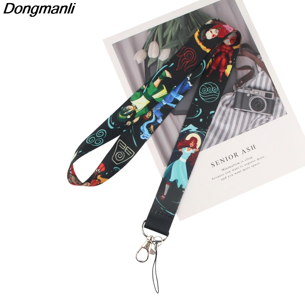 YL477 Anime Lanyard For Keychain ID Card Pass Gym Mobile Phone USB Badge Key Ring Holder Neck Straps Accessories