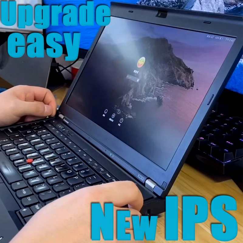 Original 12,5 pulgadas 1366*768 IPS para Lenovo ThinkPad U260 K27 X230 X220 X220i X220T X201T portátil LED pantalla LCD matriz