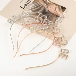 Addio al nubilato Bride To Be Team Bride Hair Band addio al nubilato forniture per la decorazione della festa nuziale