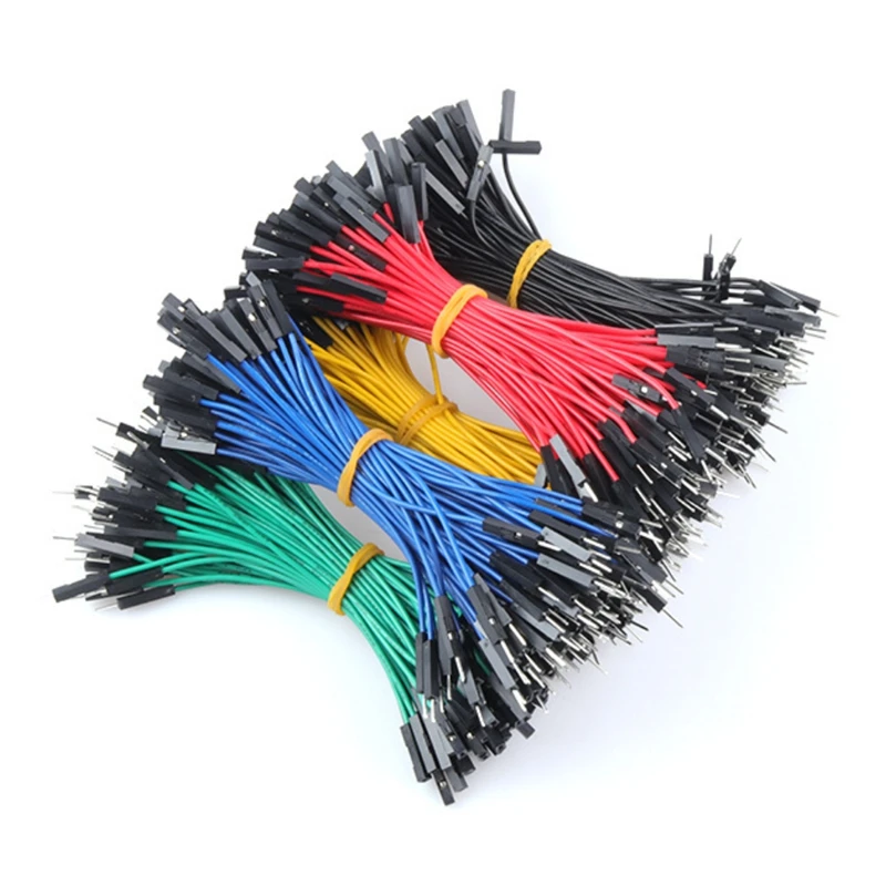 100PCS 1P 2.54mm Dupont line 10/20/30cm Female to Female/Male toFemale/Male to Male 26AWG Wire test line electronic line