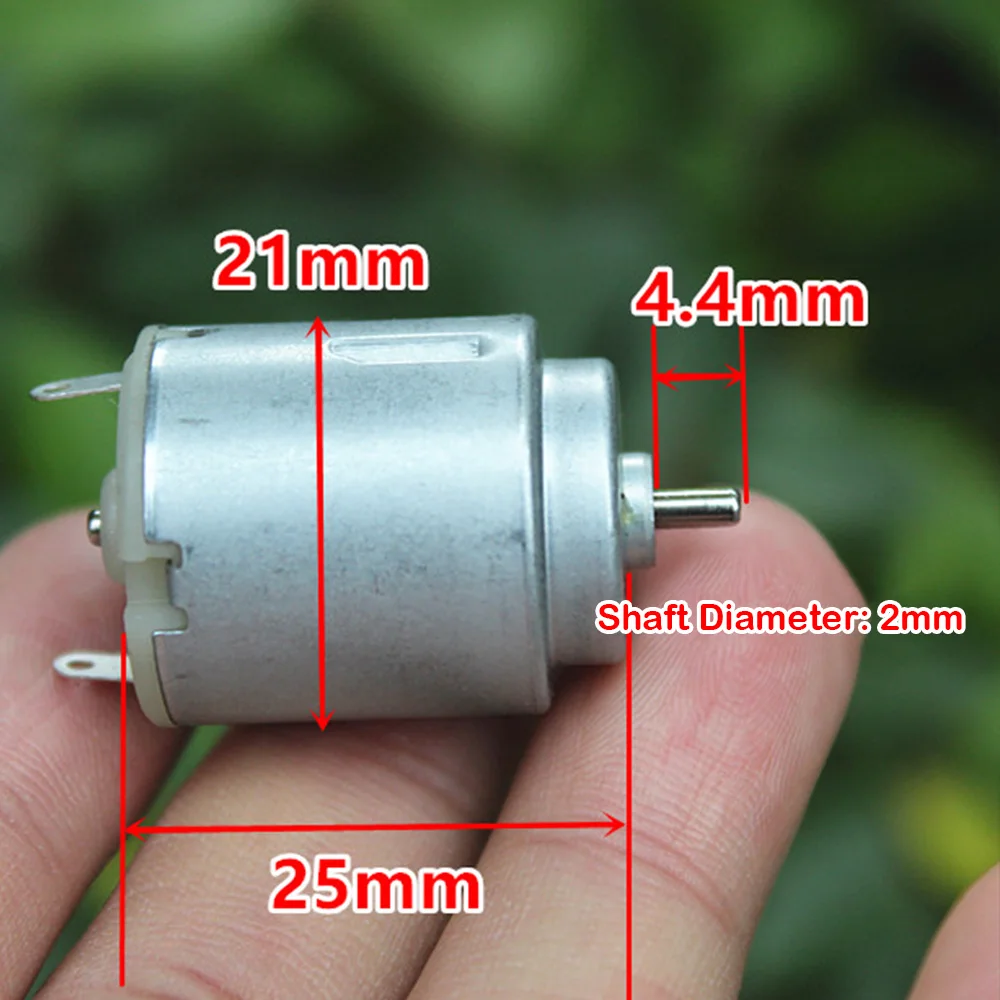 Micro Mini 140 DC Motor Electric Toy Motors Small DC 3V 3.7V 6V 4000RPM-8000RPM  Hobbies Toy Car Boat Ship Model Accessories