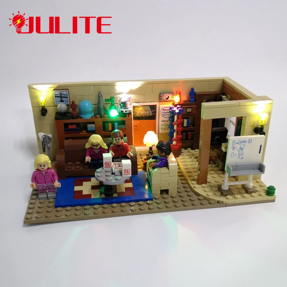 LED Light Kit For 21302 And 16024 Big Bang Theory Blocks Set DIY Toys Set (Not Included Building Blocks)