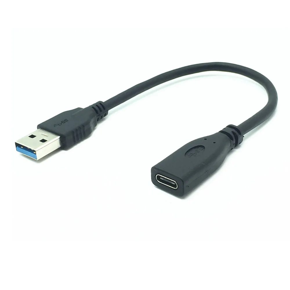 

USB 3.1 Type-C Female to USB 3.0 Type-A Male Cable 0.2M 1M