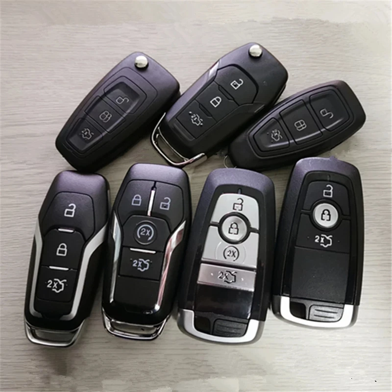 

Car Keyless Smart Remote Key for Ford Focus Mondeo Ecosport ESCAPE EXPLORER Edge Fiesta Transit C-Max F-150 Car Intelligent Key