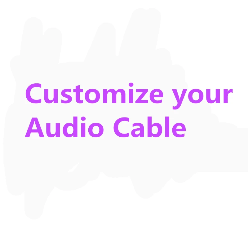 Customize Your Audio Speaker Cable Hi-end Loudspeaker Wire