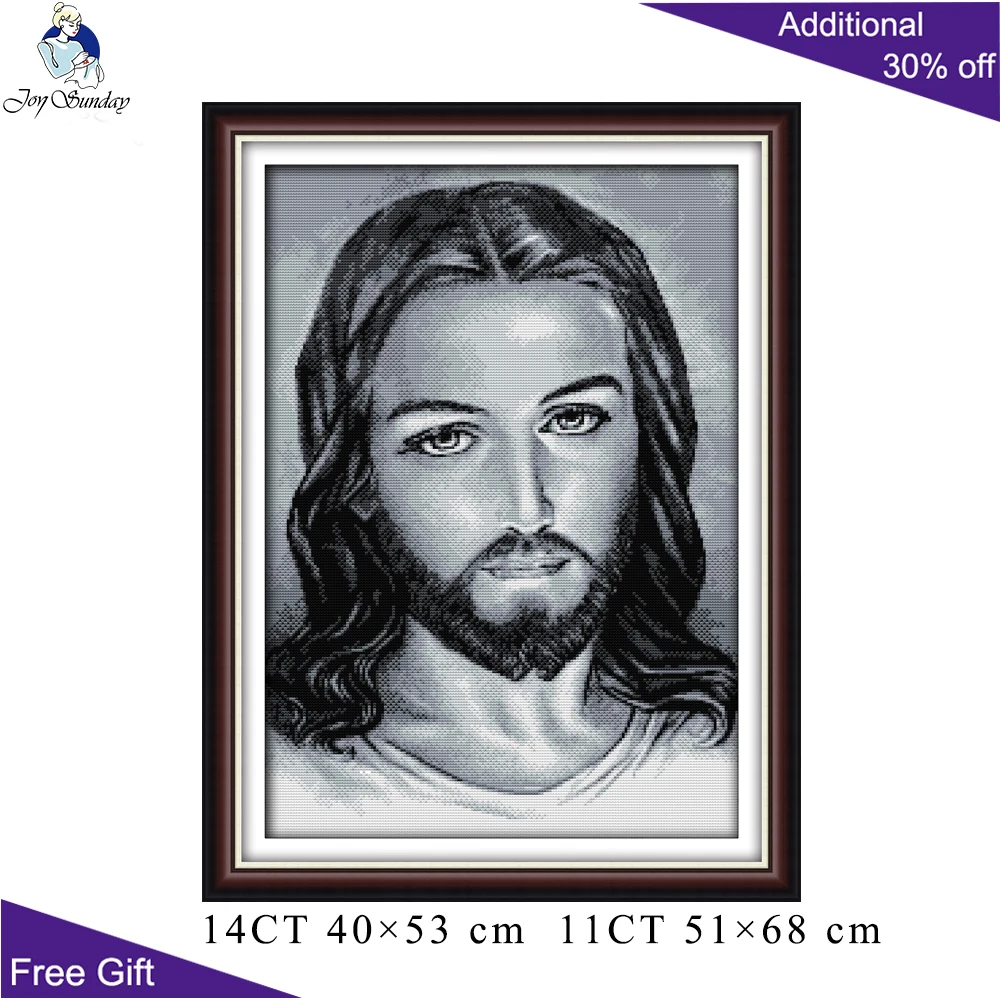 Joy Sunday Jesus kit punto croce, decorazioni per la casa, cuore sacro, gesù e cherubini, figlio pastore, R247(1)R247(2)R270R274R277