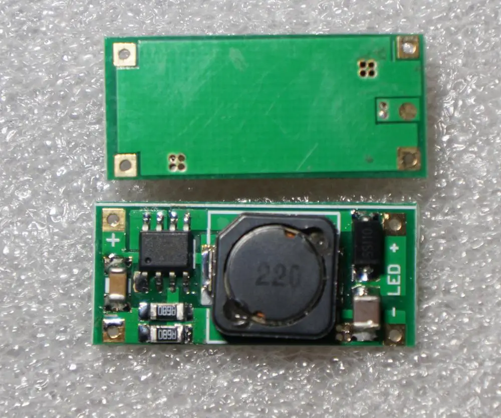 XL6003 3.7V Li-ion 18650 Pin Lithium Bước lên Tăng Cường Dòng Điện Không Đổi ĐÈN Lái Tăng Cường Mô-đun