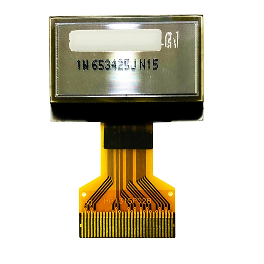 Tela oled de 0.96 polegadas, resolução de 128*64, cabo ssd1315, plugue longo de 18mm, 30 pinos