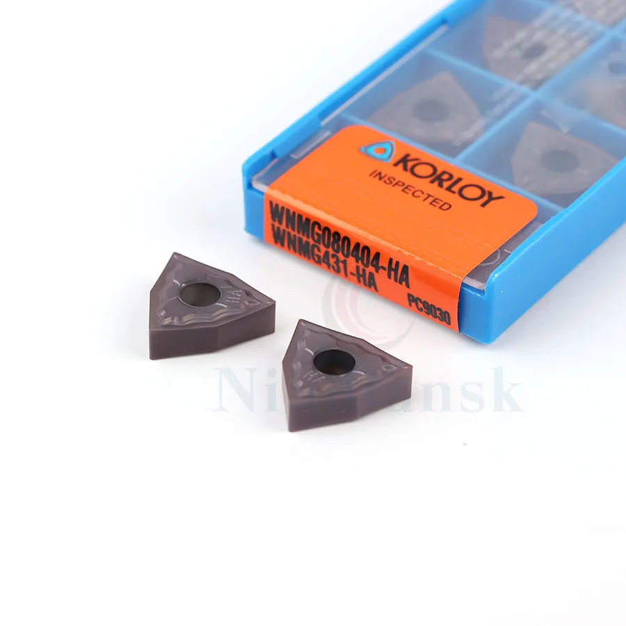 คุณภาพสูง WNMG080404 HA PC9030 100% Original ภายนอกเครื่องมือคาร์ไบด์แทรก ToolCNC ใบมีดเครื่องกลึง TurningTool