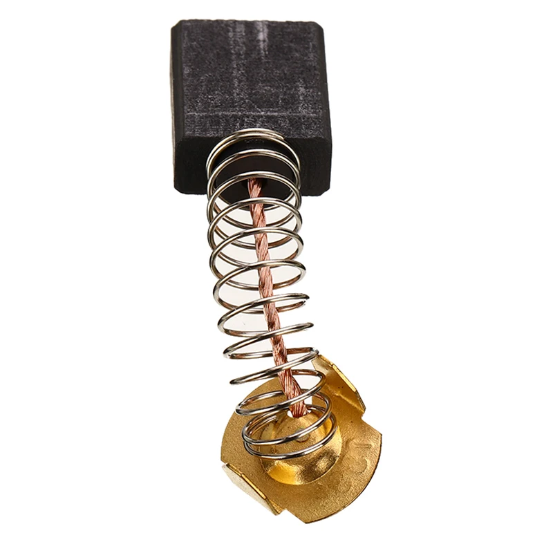 Escovas de carbono para substituição, conjunto com 5 peças de escovas de carbono para makita cb-153, cb153 moedor de ângulo 6.3mm x 13.3mm x 17mm