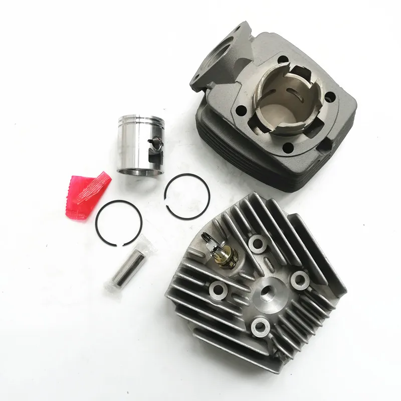 Zestaw siłowników motocyklowych Airsal do cylindra PEUGEOT 40MM z trzpieniem 12mm głowica cylindra PGT40 do Peugeot 103 AC 50cc oryginał