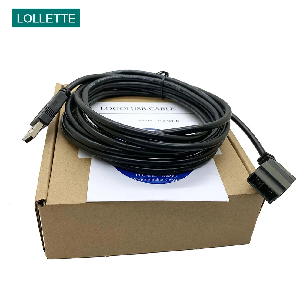 USB-LOGO Isolated For Siemens LOGO Series PLC programming cable LOGO! USB-Cable RS232 Cable LOGO PC-CABLE PC-6ED1057-1AA01-0BA0