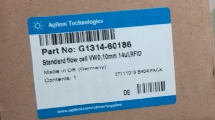 

FOR 1PCS Agilent Flow Cell G1314-60186 10mm 14ul DAD Flow Cell G1315-60022