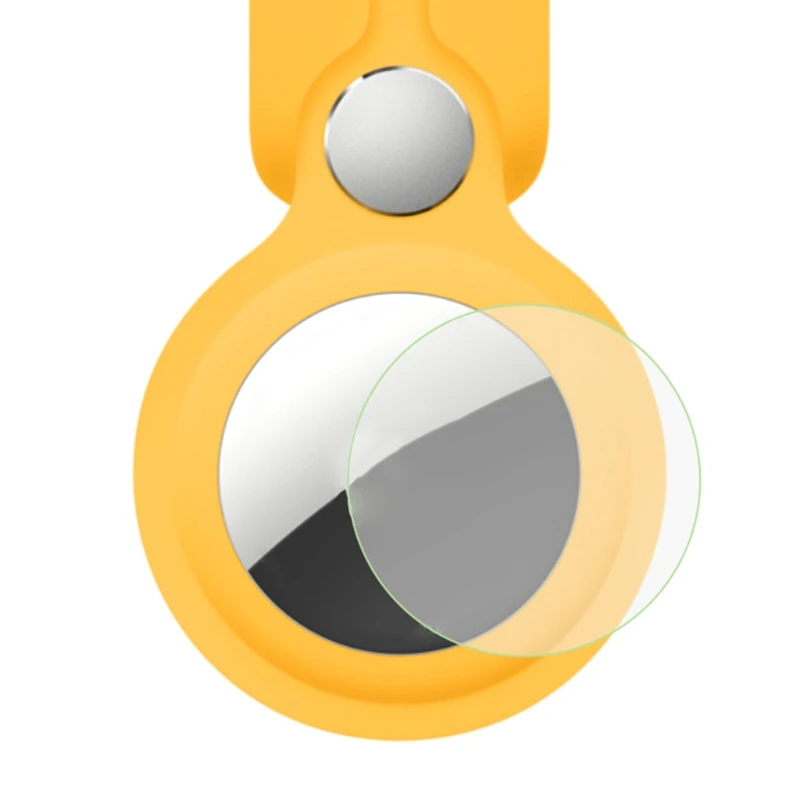 5/10Pcs ป้องกันฟิล์มสำหรับ AirTags Tracker หน้าจอสร้อยข้อมือสมาร์ทอุปกรณ์เสริมไม่รวมแก้ว