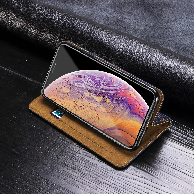 Flip magnet case For Huawei Honor 9C Case Honor 9C Back Skin Leather Phone Cover For Huawei Honor 9C 9 C Honor9C AKA-L29 case