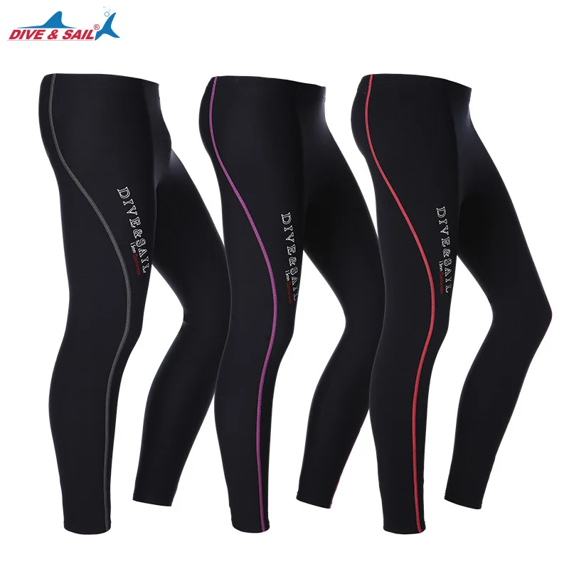 Wetsuit Pants Women Swim Tights 1.5mm  2mm Neoprene High Waisted Leggings Keep Warm for Surfing Diving Snorkeling XS-3XL