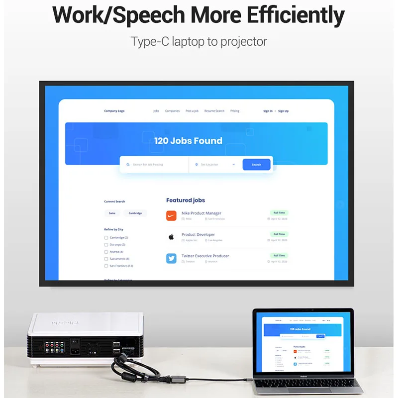 Vention usb c vgaアダプタusbタイプc vga 1080 1080p 60 60hz女性macbook proのchromebook huawei社メイト10 usb cタイプc vgaアダプタ