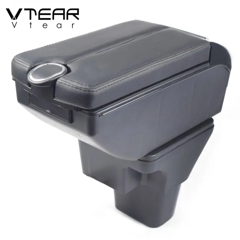 

Vtear Armrest Center Storage Box Container Organizer Car-Styling Decoration Interior Accessories For Hyundai Accent Solaris 1 2