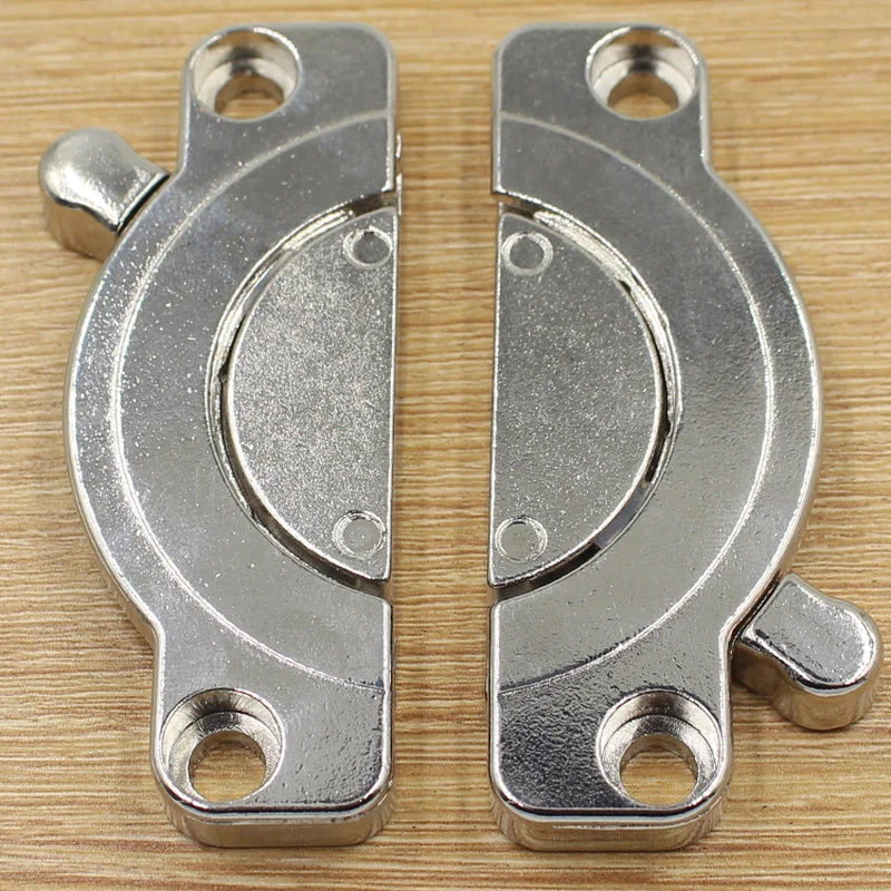 Strong Furniture hinges Fixing Fitting alloy table Top Connector latch Bracket Conference desktop combination Fastener hardware