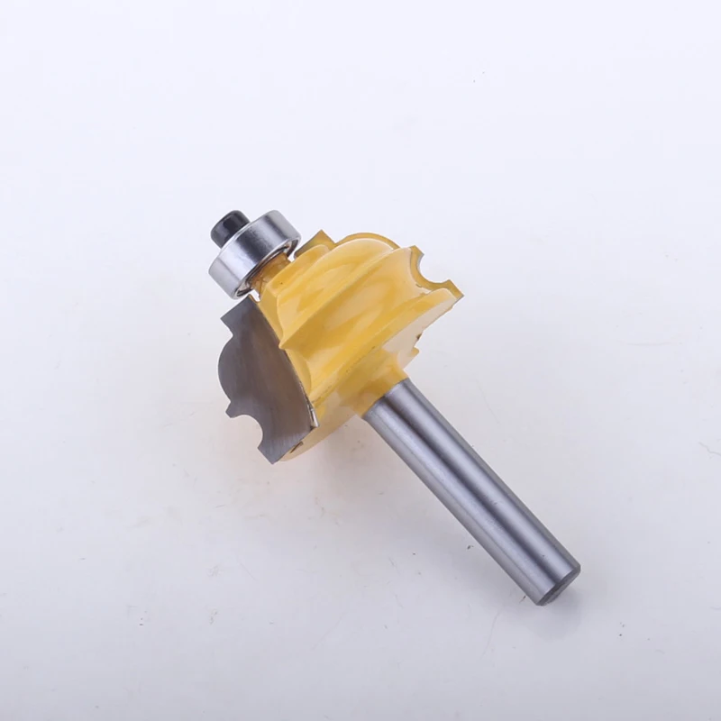 1PC 8mm Shank Architectural Molding Router Bit  Line knife Woodworking cutter Tenon Cutter for Woodworking Tools