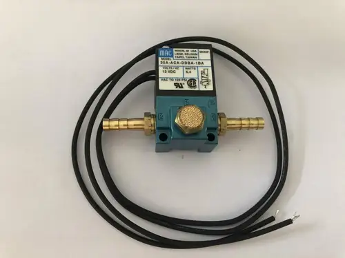 Imagen 2 del producto Válvula Solenoide de Control de impulso electrónico MAC de 3 puertos 35A-ACA-DDBA-1BA 35A-ACA-DDAA-1BA con accesorios de tubo de 6MM silenciador de latón